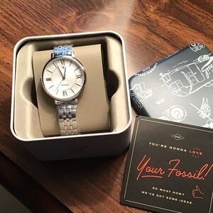 Fossil Stainless Steel Timepiece